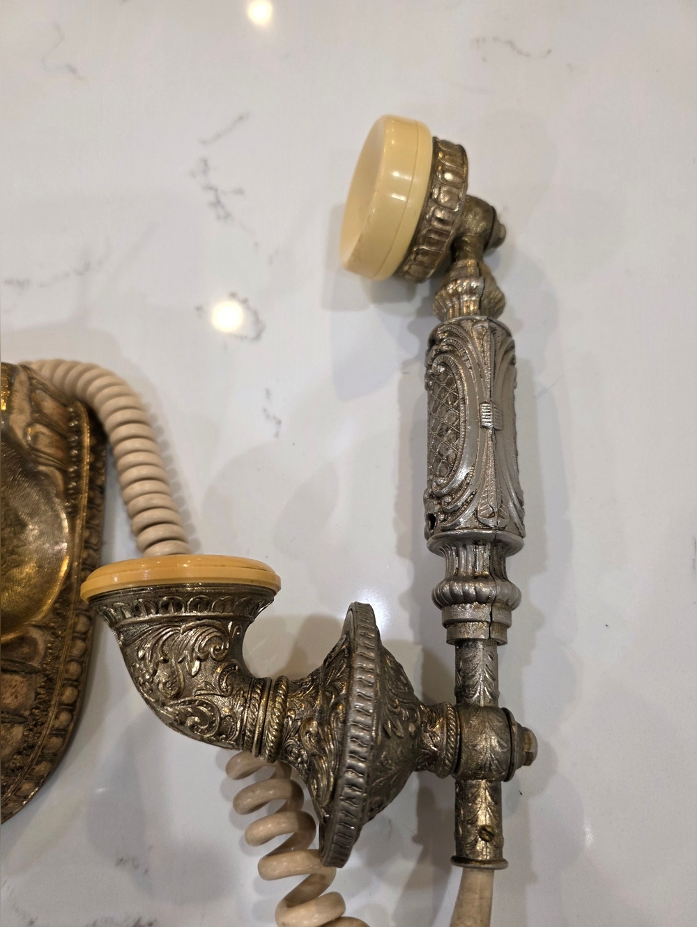 Vintage Ornate Rotary Phone - Picture 11 of 12